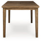 Urbinforte - Counter Height Dining Extension Table - Light Brown