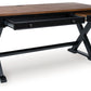 Wildenauer - Brown / Black - Home Office Desk