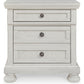 Robbinsdale - Two Drawer Night Stand - Antique White