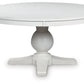 Greddinton - White - Dining Table
