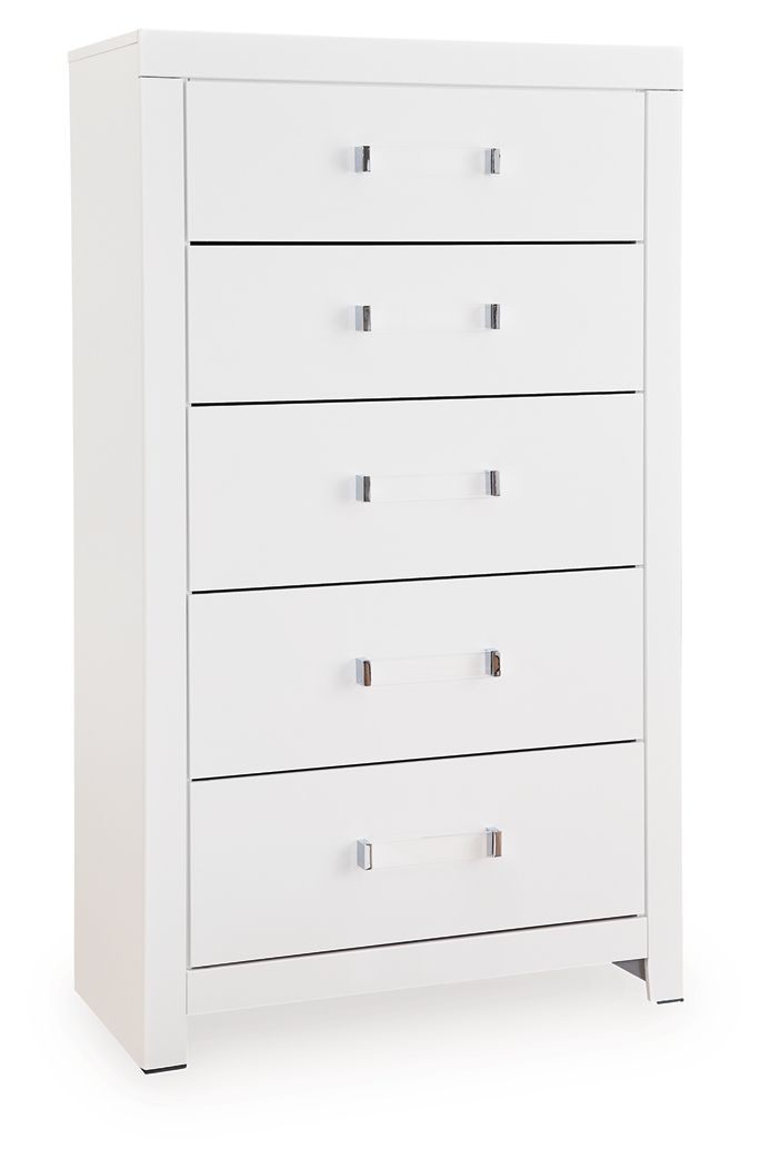 Maeling - Five Drawer Chest - Fraser Furniture & Mattresses