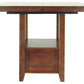 Ralene - Medium Brown - Rectangular Dining Room Counter Extension Table