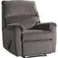 Nerviano - Dark Gray - Zero Wall Recliner