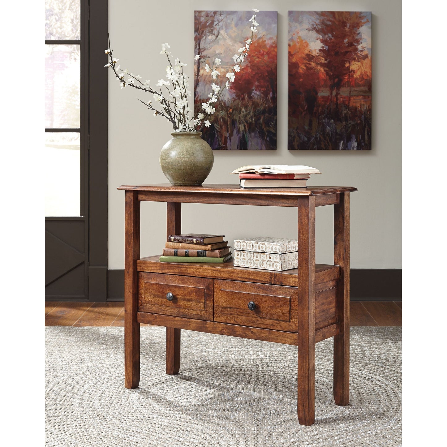 Abbonto - Warm Brown - Accent Table