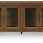 Annswick - Accent Cabinet - Medium Brown