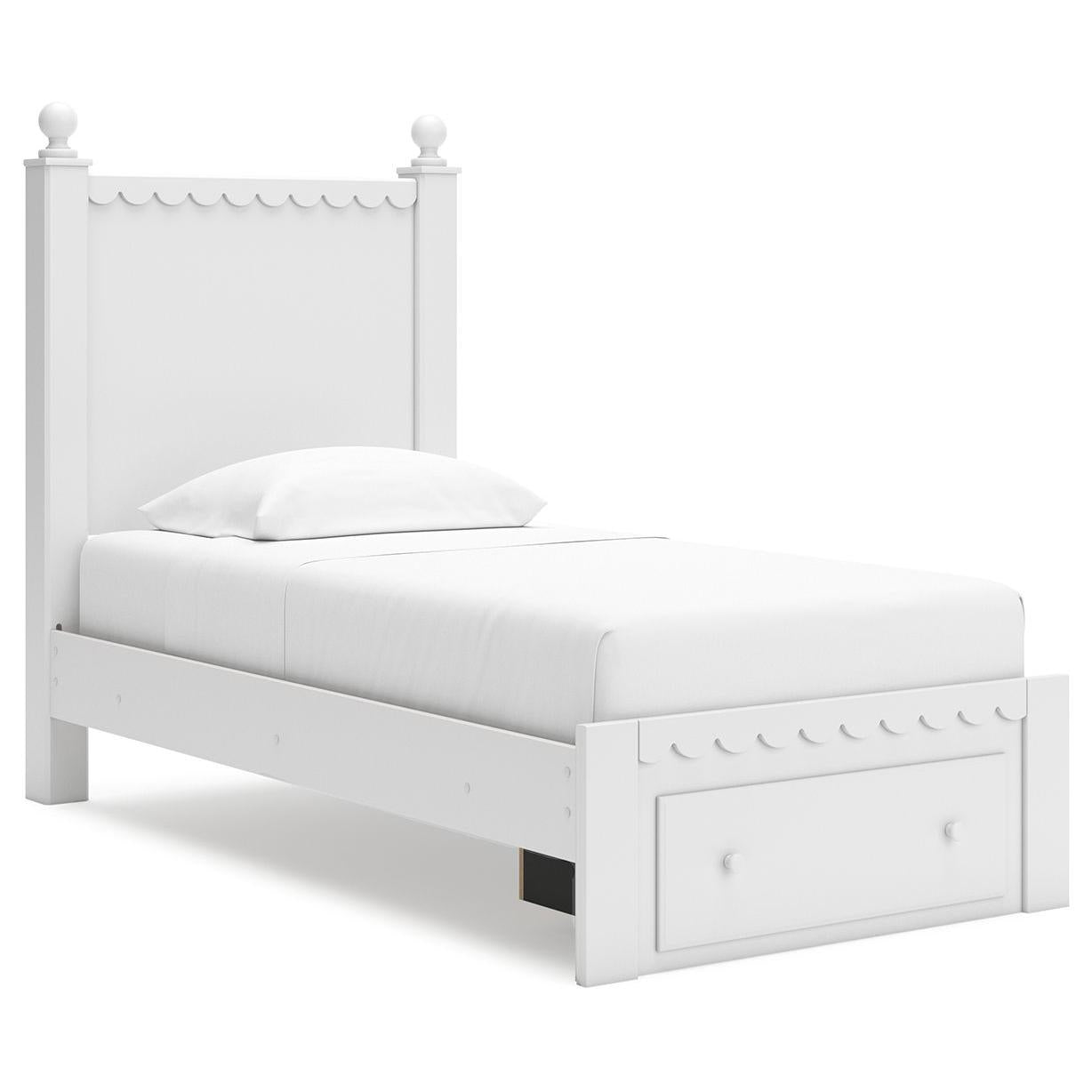 Mollviney - Panel Storage Bed