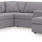Modmax - U-Shaped Sectional - Granite