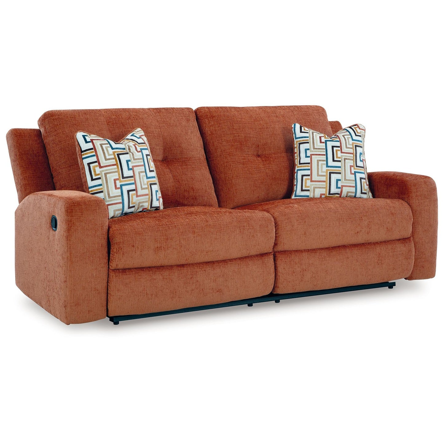 Danum - Spice - 2 Seat Reclining Sofa - Fabric