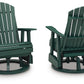 Shell Beach - Swivel Glider Chair - Green