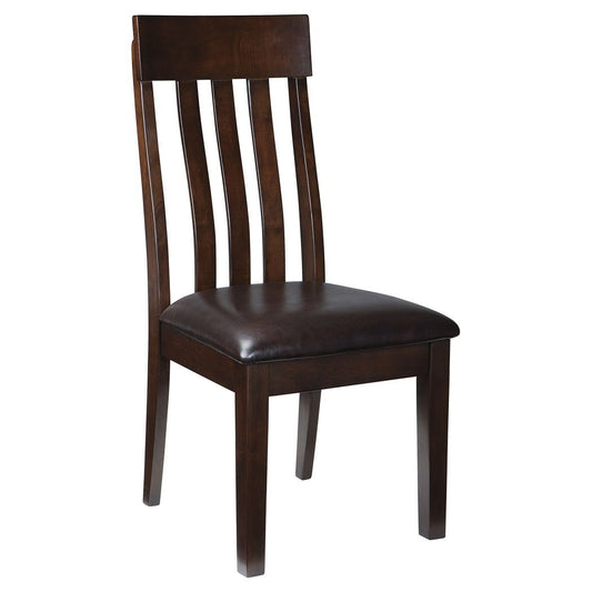 Haddigan - Dark Brown - Dining Uph Side Chair (Set of 2)