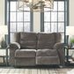 Tulen - Gray - 2 Pc. - Reclining Sofa, Reclining Loveseat