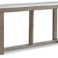 Loyaska - Brown/ivory - Sofa Table