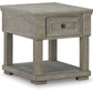 Moreshire - Bisque - Rectangular End Table