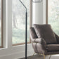 Makeika - Black - Metal Floor Lamp