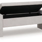 Akselman - Storage Bench - Gray