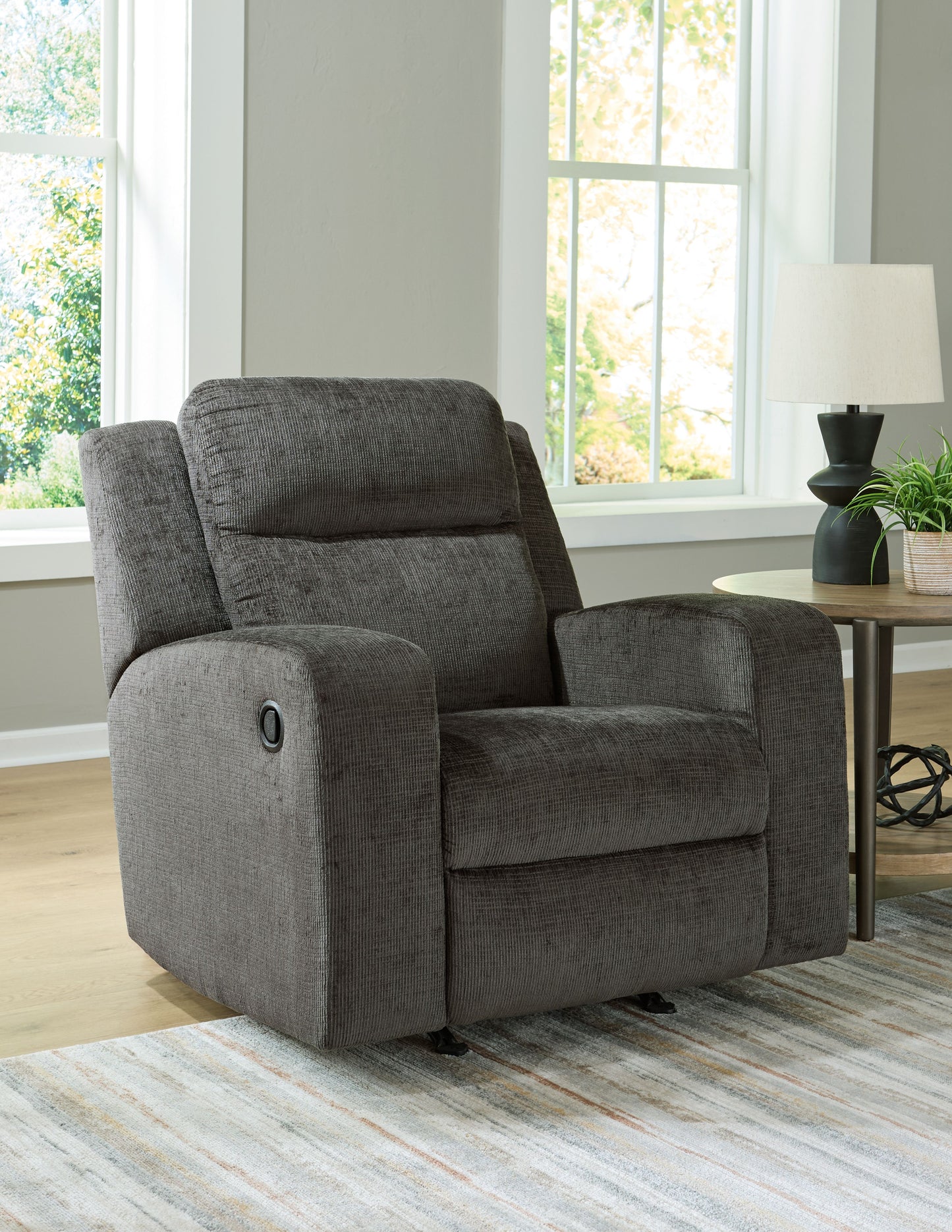 Kanlow - Dusk - Rocker Recliner - Fabric