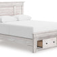 Makidern - Panel Storage Bed With Storage Footboard