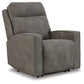 Next-gen Durapella - Slate - Power Recliner / Adj Headrest - Fabric