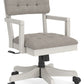 Robbinsdale - Home Office Desk Chair - Antique White