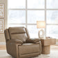 Glencroft - Power Recliner / Adjustable Headrest - Sahara
