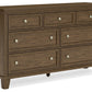 Shawbeck - Medium Brown - Dresser