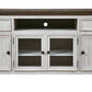 Havalance - Brown / Beige - Extra Large TV Stand - 4 Doors