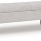 Akselman - Storage Bench - Gray