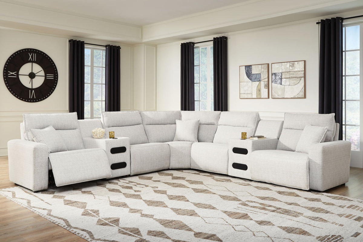 Modmax II - Reclining Sectional - Stone