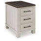 Darborn - Gray / Brown - Chair Side End Table