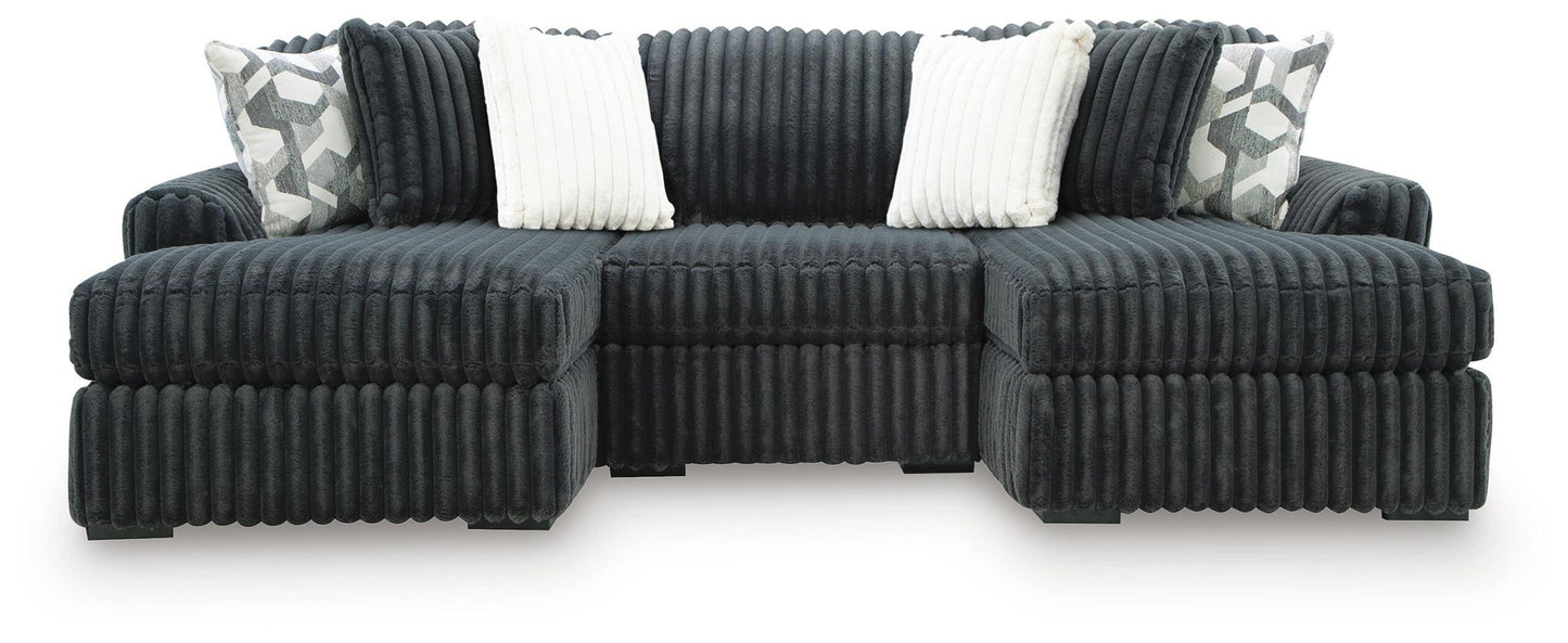 Midnight-Madness - Sectional - Fraser Furniture & Mattresses