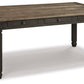 Tyler Creek - Rectangular Dining Room Table - Black / Gray