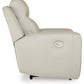 Mindanao - Coconut - Pwr Recliner/Adj Headrest - Leather Match