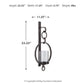 Ogaleesha - Brown - Wall Sconce