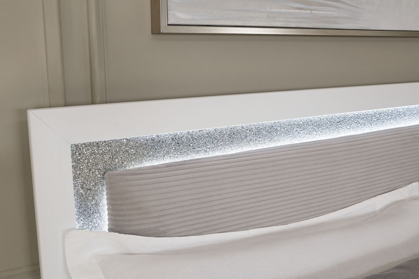 Maeling - Upholstered Panel Headboard - Fraser Furniture & Mattresses