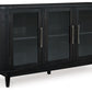 Rowanbeck - Black - Dining Room Server