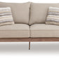 Harmony Headlands - Loveseat With Cushion - Natural / Gray