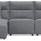 Modmax II - Reclining Sectional - Salt And Pepper