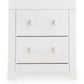 Maeling - Two Drawer Night Stand - Fraser Furniture & Mattresses