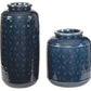 Marenda - Navy Blue - Vase Set (Set of 2)