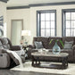 Tulen - 2 Pc. - Reclining Sofa, Reclining Loveseat - Gray