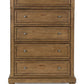 Feddinger - Medium Brown - Five Drawer Chest