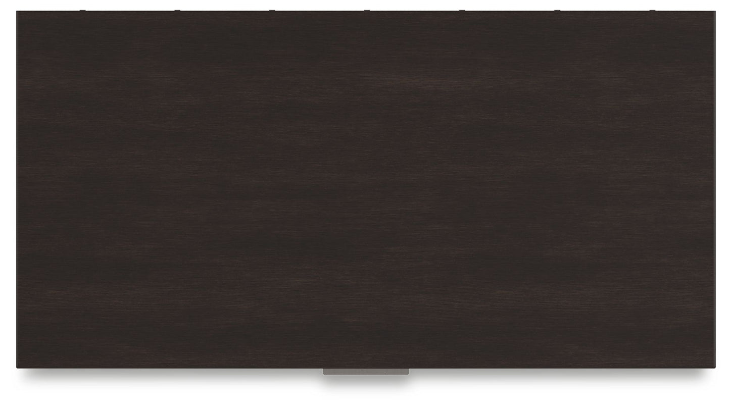 Covetown - Five Drawer Chest - Dark Brown - Fraser Furniture & Mattresses