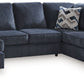 Albar Place - Sectional With Ottoman