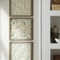 Odella - Wall Decor Set (Set of 3) - Cream / Taupe - Fraser Furniture & Mattresses