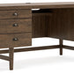 Austanny - Warm Brown - Home Office Desk