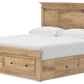 Makidern - Panel Storage Bed