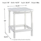 Sundown Treasure - Outdoor End Table - Fraser Furniture & Mattresses