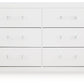 Maeling - Six Drawer Dresser - Fraser Furniture & Mattresses