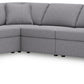 Modmax - U-Shaped Sectional - Granite