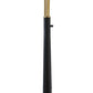 Sorcha - Metal Floor Lamp - Gold Finish / Black - Fraser Furniture & Mattresses